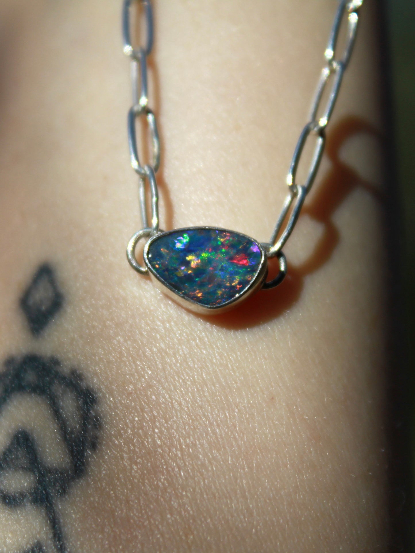 Australian Opal Choker Necklace