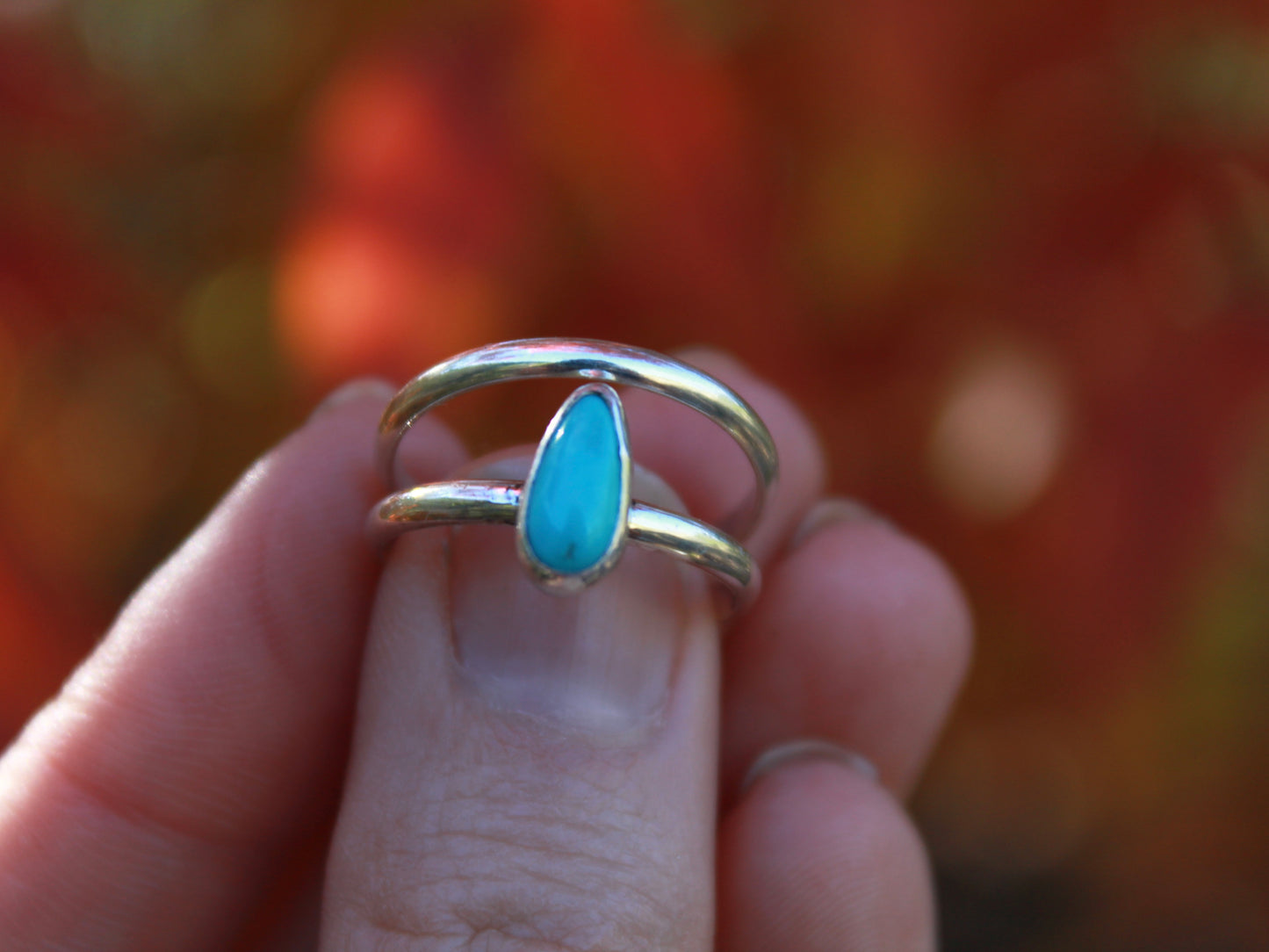 Turquoise Stacking Ring Set