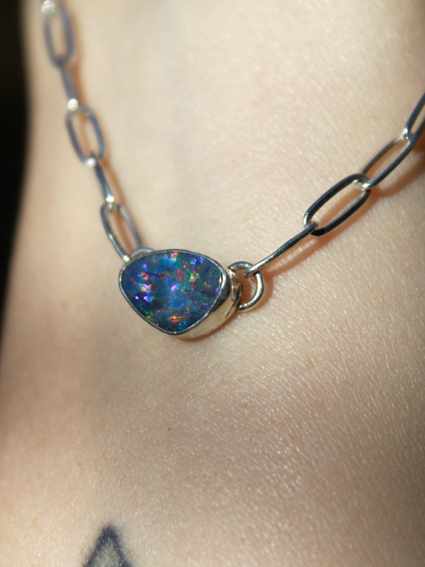 Australian Opal Choker Necklace