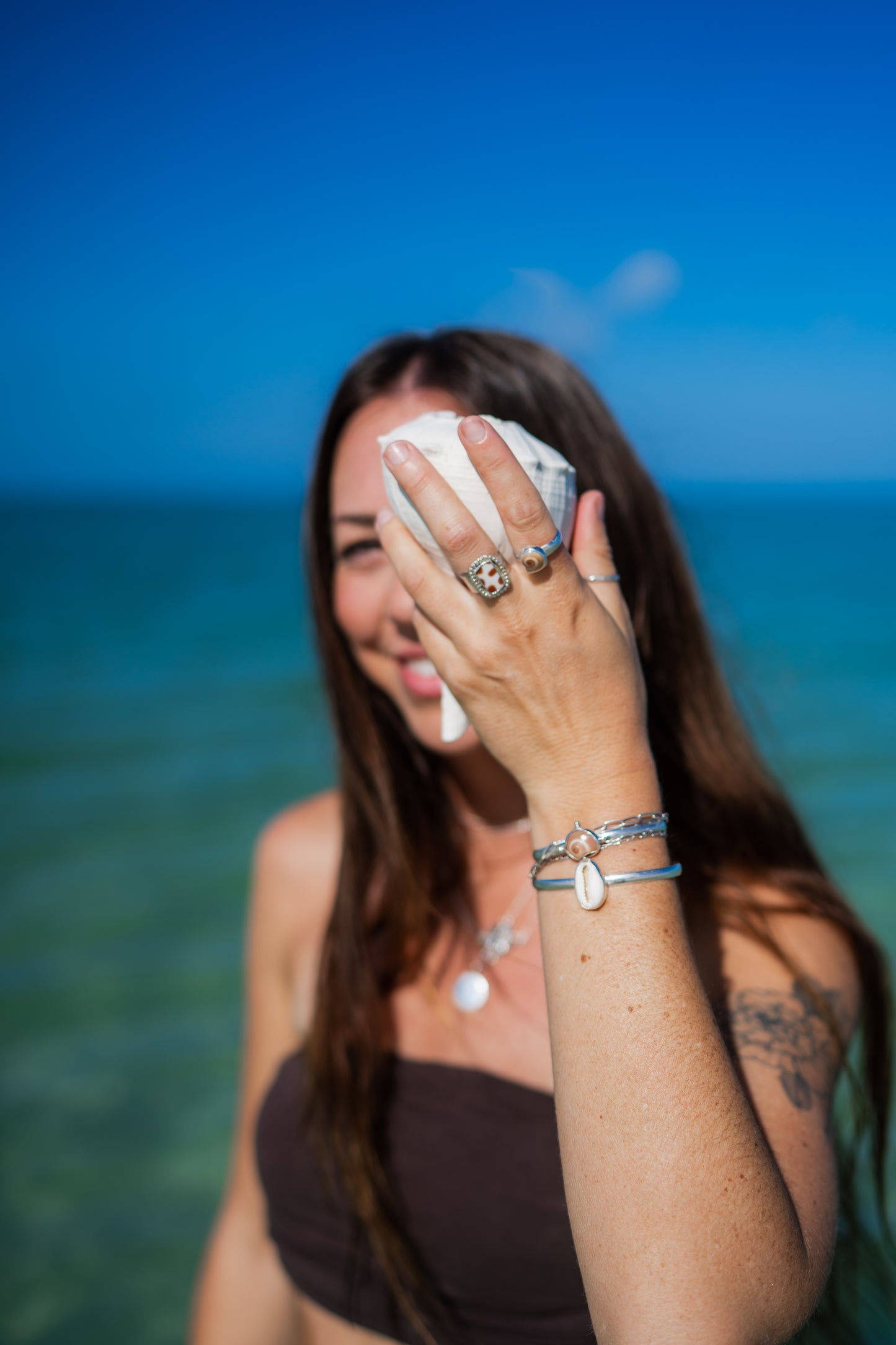 Junonia Shell Ring - size 6.5