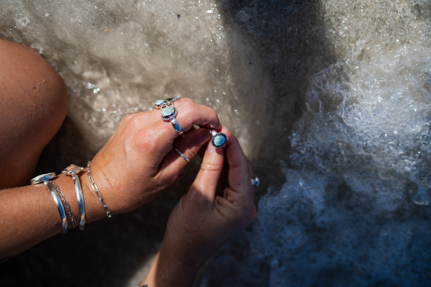 Tidal Pool Ring - size 10