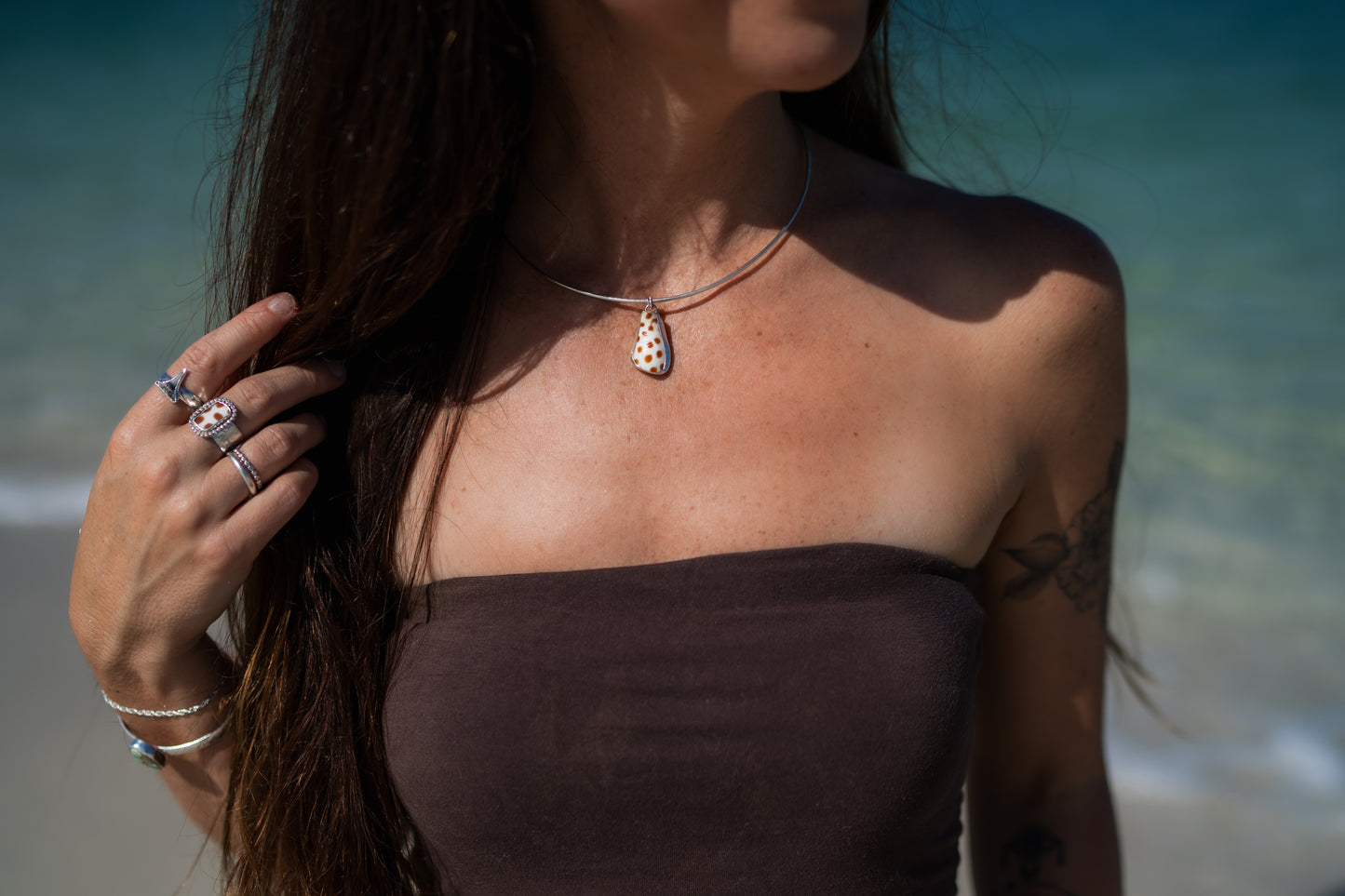 Junonia Shell Choker Necklace
