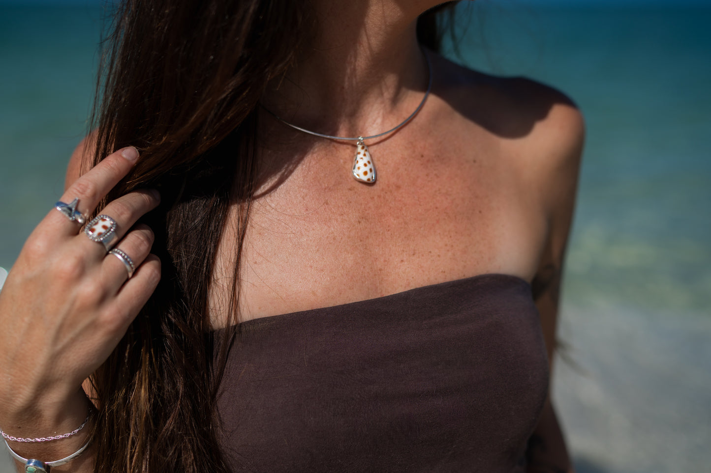 Junonia Shell Choker Necklace