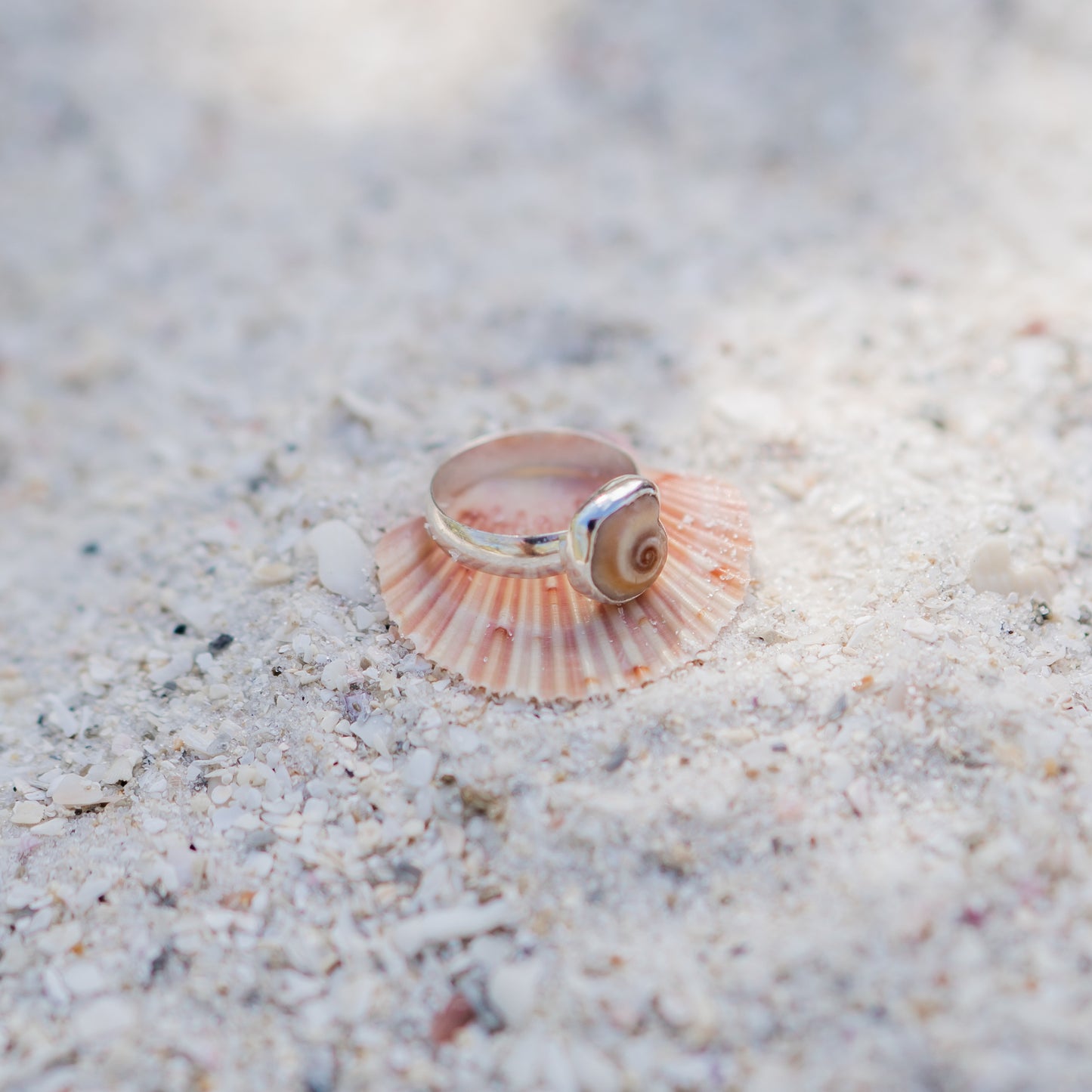 Moon Snail Ring - 8