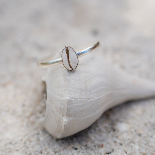 Cowrie Shell Bracelet Cuff