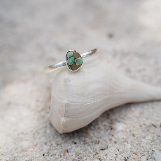Desert Rose Variscite Bracelet Cuff